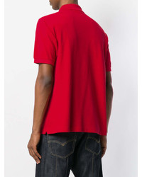 Мужская красная футболка-поло от Junya Watanabe
