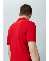 Мужская красная футболка-поло от Mango Man