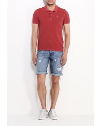 Мужская красная футболка-поло от Mavi