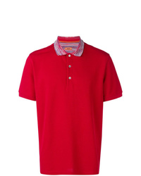 Мужская красная футболка-поло от Missoni