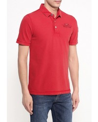 Мужская красная футболка-поло от Napapijri