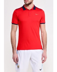 Мужская красная футболка-поло от Nike