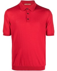 Мужская красная футболка-поло от Nuur