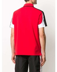 Мужская красная футболка-поло от Karl Lagerfeld