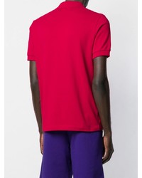 Мужская красная футболка-поло от Raf Simons X Fred Perry