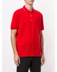 Мужская красная футболка-поло от Missoni
