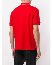 Мужская красная футболка-поло от Missoni