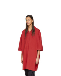 Мужская красная футболка-поло от Random Identities