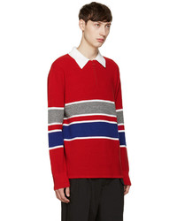 Мужская красная футболка-поло от Opening Ceremony