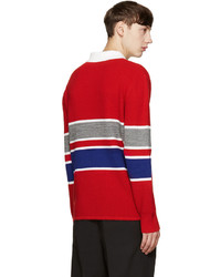 Мужская красная футболка-поло от Opening Ceremony