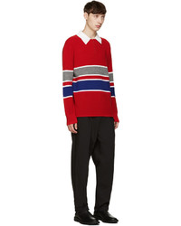 Мужская красная футболка-поло от Opening Ceremony