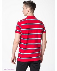 Мужская красная футболка-поло от Sela