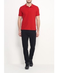 Мужская красная футболка-поло от Sela