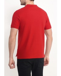 Мужская красная футболка-поло от Sela