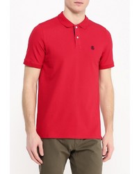 Мужская красная футболка-поло от Selected Homme
