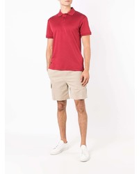 Мужская красная футболка-поло от OSKLEN