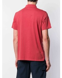 Мужская красная футболка-поло от ECOALF