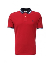 Мужская красная футболка-поло от SPRINGFIELD