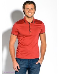 Мужская красная футболка-поло от Strellson