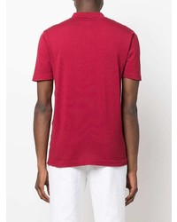 Мужская красная футболка-поло от Baracuta