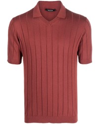Мужская красная футболка-поло от Tagliatore