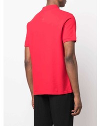 Мужская красная футболка-поло от Kenzo