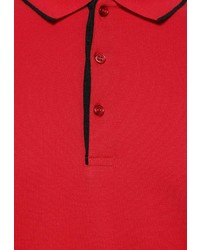 Мужская красная футболка-поло от Tom Farr
