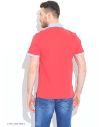 Мужская красная футболка-поло от Tom Tailor