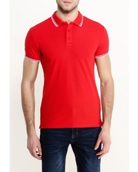 Мужская красная футболка-поло от Tony Backer