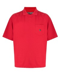 Мужская красная футболка-поло от YMC