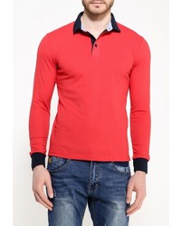 Мужская красная футболка с длинным рукавом от Occhibelli
