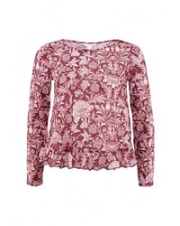 Женская красная футболка с длинным рукавом от SPRINGFIELD