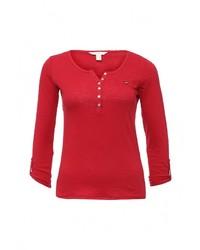 Женская красная футболка с длинным рукавом от SPRINGFIELD