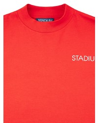 Мужская красная футболка с длинным рукавом от Stadium Goods