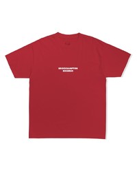 Мужская красная футболка с круглым вырезом с принтом от Brockhampton