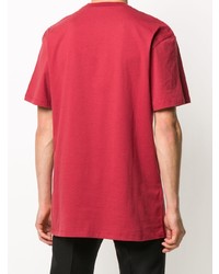 Мужская красная футболка с круглым вырезом с принтом от Ih Nom Uh Nit