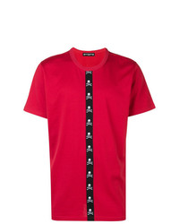 Мужская красная футболка с круглым вырезом с принтом от Mastermind World
