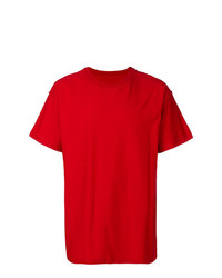 Мужская красная футболка с круглым вырезом с принтом от Represent