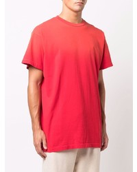 Мужская красная футболка с круглым вырезом от Fear Of God