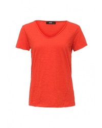 Женская красная футболка с круглым вырезом от adL