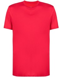 Мужская красная футболка с круглым вырезом от Armani Exchange
