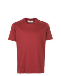 Мужская красная футболка с круглым вырезом от Cerruti 1881