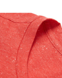 Мужская красная футболка с круглым вырезом от Club Monaco