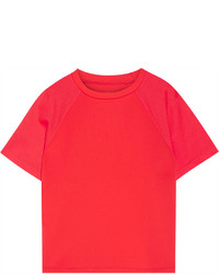 Женская красная футболка с круглым вырезом от Cynthia Rowley