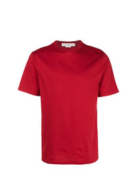 Мужская красная футболка с круглым вырезом от Golden Goose Deluxe Brand