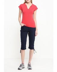 Женская красная футболка с круглым вырезом от Icepeak