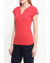 Женская красная футболка с круглым вырезом от Icepeak