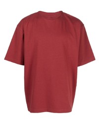 Мужская красная футболка с круглым вырезом от Jacquemus