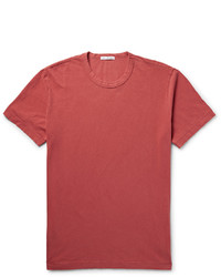 Мужская красная футболка с круглым вырезом от James Perse