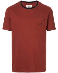 Мужская красная футболка с круглым вырезом от Kent & Curwen